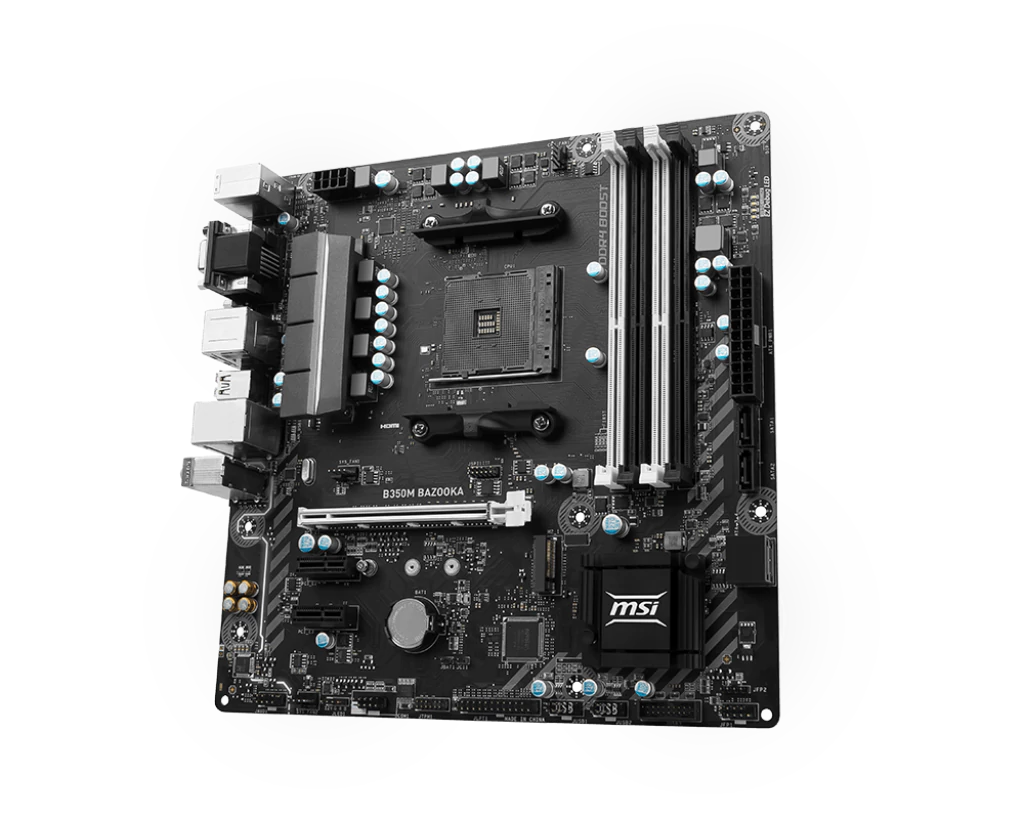 MSI B350M Bazooka - Motherboard Specifications On MotherboardDB